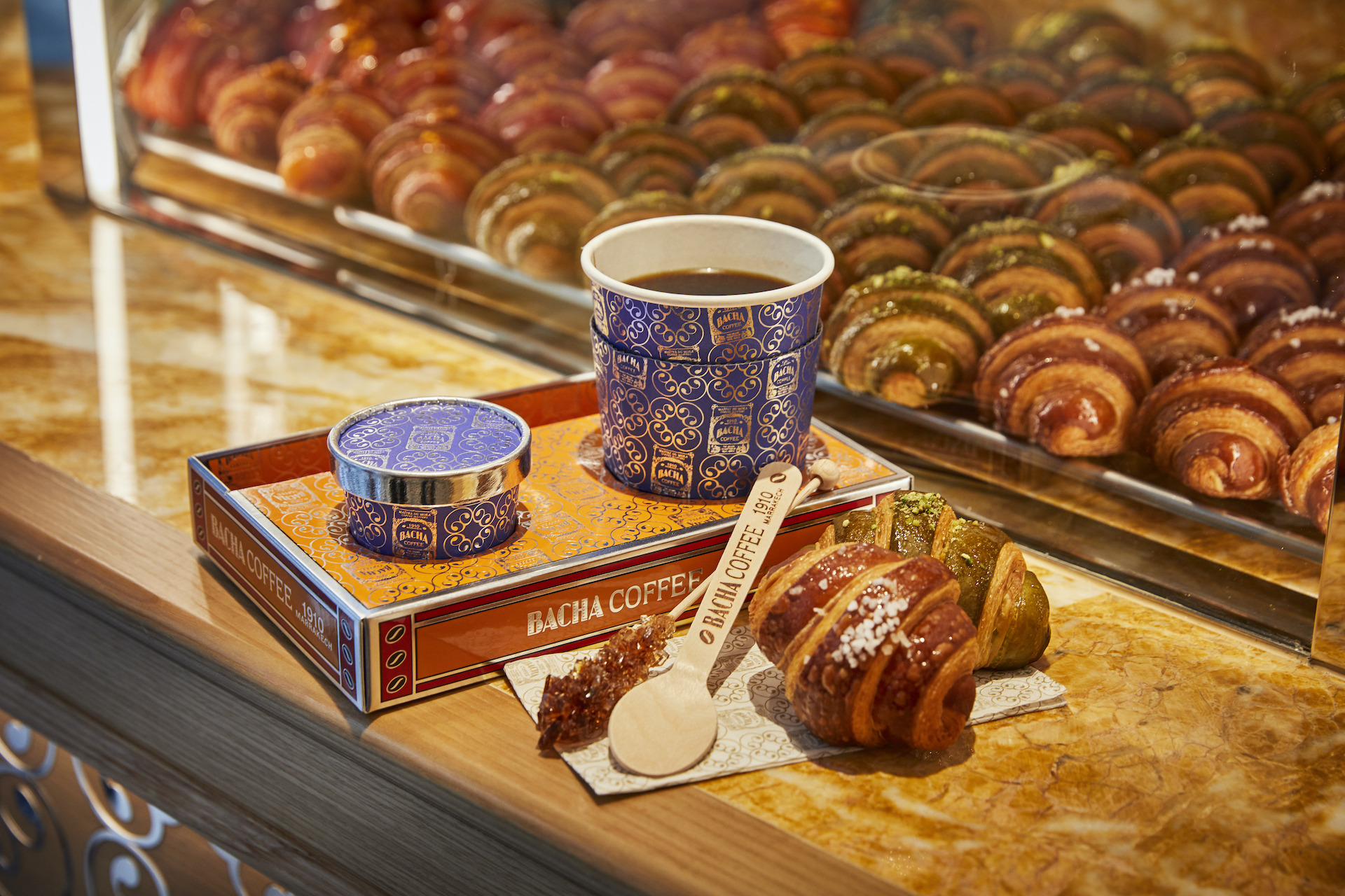 Bacha Coffee Takeaway Set - Bacha Coffee Croissant.jpg