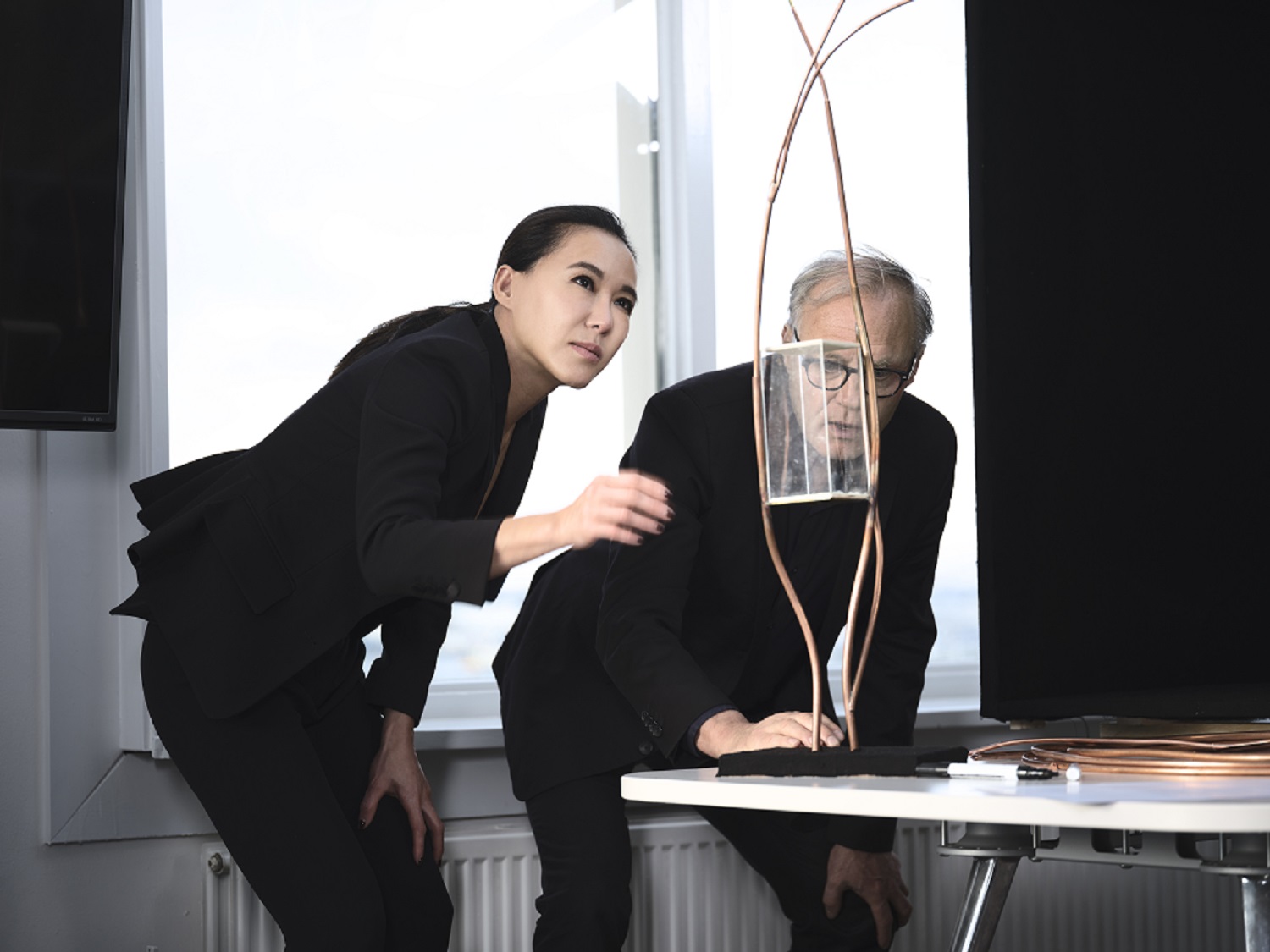 (左)珠宝艺术家Cindy Chao (右)荷兰国宝级建筑师Tom Postma-01.JPG